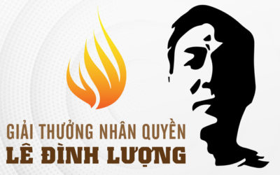 Thiết lập Giải Thưởng Nhân Quyền Lê Đình Lượng