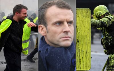 Macron: Khung cửa hẹp