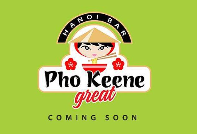 Một nhà hàng Việt Nam sắp khai trương phải gỡ bỏ bích chương quảng cáo vì bị chê thô tục