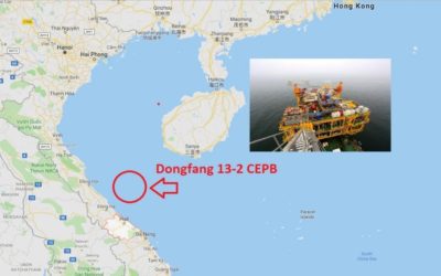 Trung cộng đưa giàn khoan tới sát Huế, Đồng Hới thách thức nhà cầm quyền Hà Nội