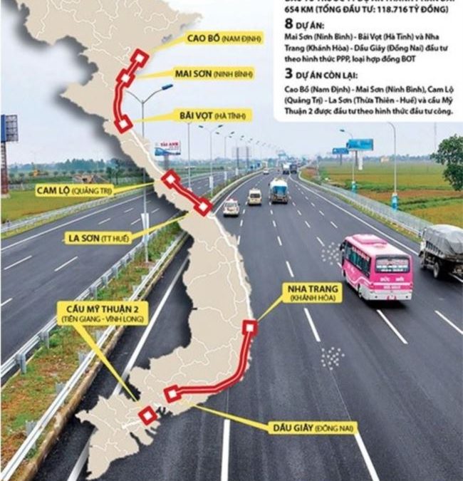 Bản tuyên bố phản đối Trung cộng làm cao tốc Bắc-Nam lan truyền trên mạng.