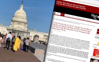 Ủy Ban Bảo vệ Quyền Làm người VN tham dự Hội nghị Thăng tiến Tự Do Tôn giáo ở Washington DC