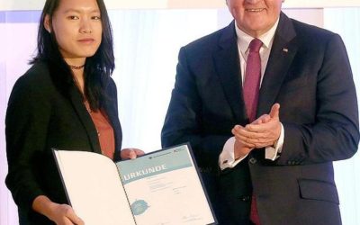 Lena Huynh từ Münster chiến thắng trong cuộc thi về lịch sử