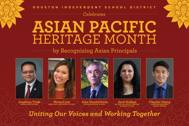 Ảnh minh họa. Khu Học chánh Houston Independent School District, bang Texas vinh danh các hiệu trưởng gốc Á nhân tháng Di sản Người Mỹ Châu Á-Thái Bình Dương, tháng 5/2017.