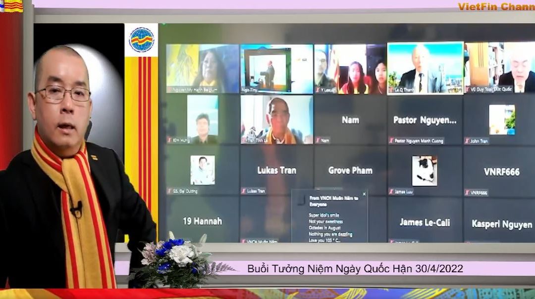 VIDEO Buổi Tưởng Niệm Ngày 30 Tháng Tư 2022