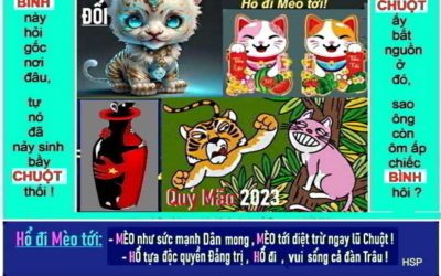 Câu đối Tết Quý Mão 2023: Mèo tới, diệt trừ ngay lũ Chuột!