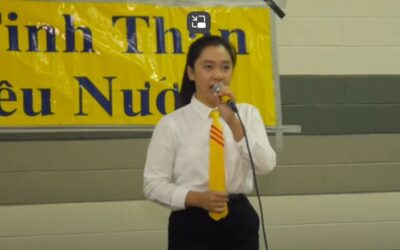 Vivian Huỳnh : Ca sĩ 13 tuổi gốc Việt hát nhạc của nhạc sĩ Việt Khang, Anh Bình