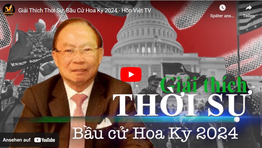 Giải Thích Thời Sự: Bầu Cử Hoa Kỳ 2024 – Hồn Việt TV