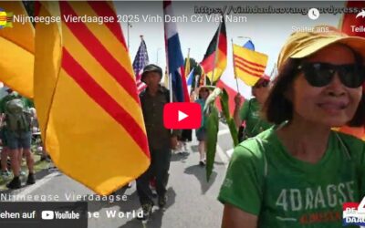 Nijmegenmarsch 2025 Vinh Danh Cờ Vàng
