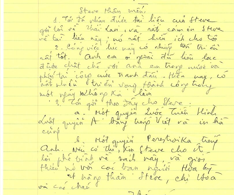 Chuyện bây giờ mới kể: Nỗ lực hòa giải bất thành với những người cộng sản hơn 30 năm trước