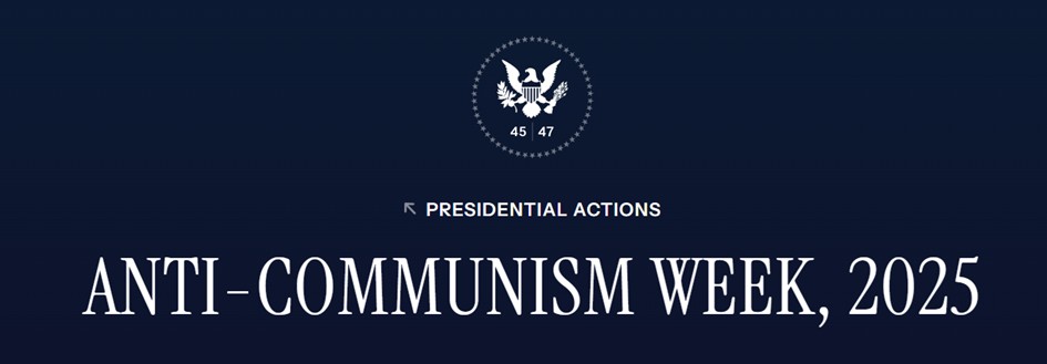Tòa Bạch Ốc tuyên bố “Tuần lễ Chống Chủ nghĩa Cộng sản”