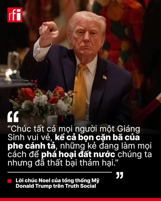 Nói thẳng: ĐÂY LÀ THỨ NGÔN NGỮ KHÔNG XỨNG TẦM MỘT TỔNG THỐNG MỸ