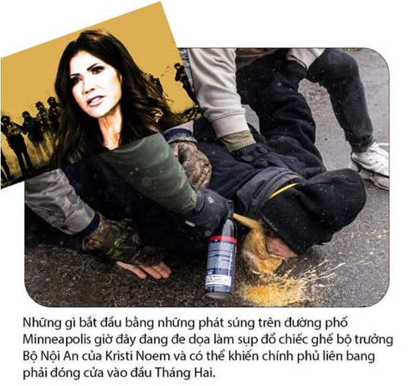 120 Thành Viên Dân Chủ Ký Tên Luận Tội Kristi Noem, TNS Cộng Hòa Kêu Gọi Noem Từ Chức