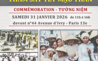Paris tưởng niệm Thảm sát Tết Mậu Thân 1968: Đừng quên, để tội ác không thể lập lại