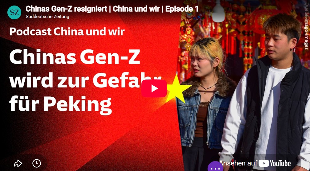 Chinas Gen-Z resigniert | China und wir | Episode 1